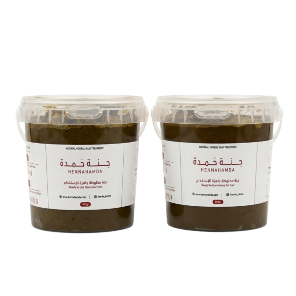 حنة معجونة بالأعشاب والزيوت